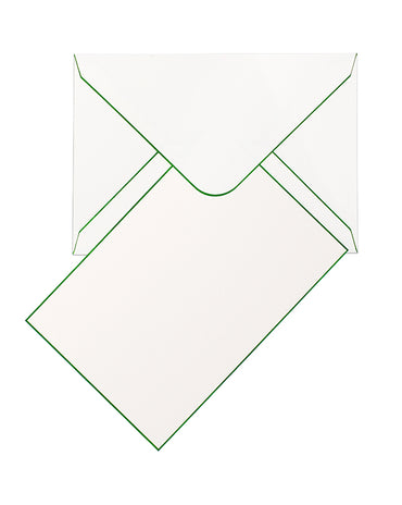 Funky Colours Cards & Envelopes - Kelly Green