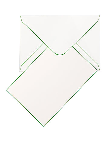 Funky Colours Cards & Envelopes - Kelly Green