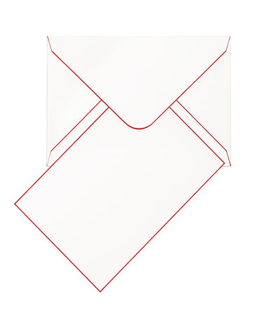 Funky Colours Cards & Envelopes - Cherry Red