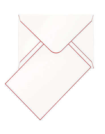 Funky Colours Cards & Envelopes - Cherry Red