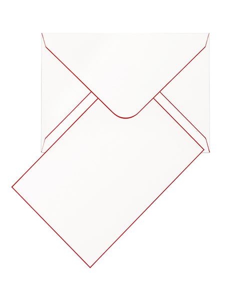 Funky Colours Cards & Envelopes - Cherry Red