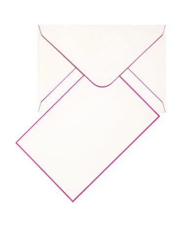 Funky Colours Cards & Envelopes - Hot Pink