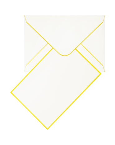 Funky Colours Cards & Envelopes - Yellow