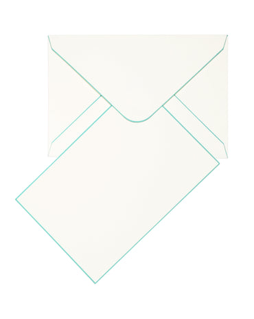 Funky Colours Cards & Envelopes - Aqua