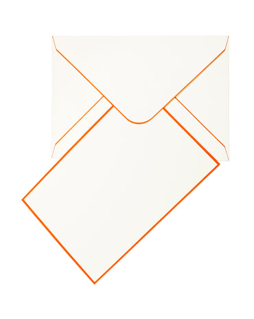 Funky Colours Cards & Envelopes - Orange