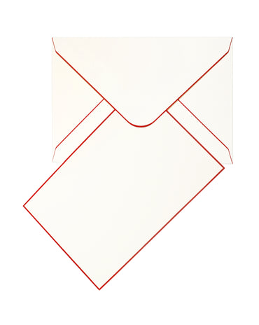 Funky Colours Cards & Envelopes - Red