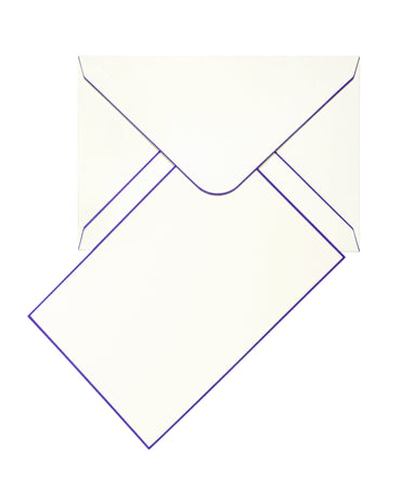Funky Colours Cards & Envelopes - Purple