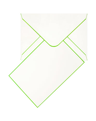Funky Colours Cards & Envelopes - Emerald